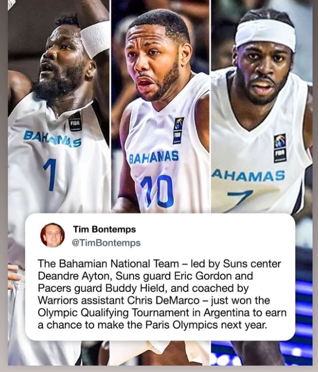 Thompson backs Bahamas, Bahamas Basketball Association interested in recruiting players